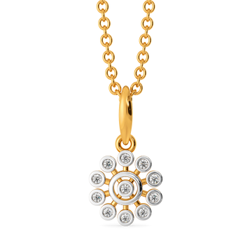 Glimmering Diamond Pendants