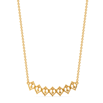Time to Glisten Up Gold Necklaces