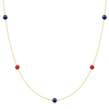 Nautical Colours Gemstone Necklaces