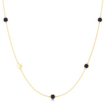 Berry Blue Gemstone Necklaces