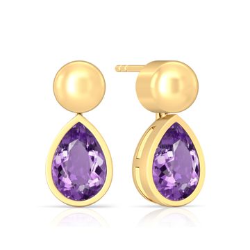 Purple Haze Gemstone Earrings