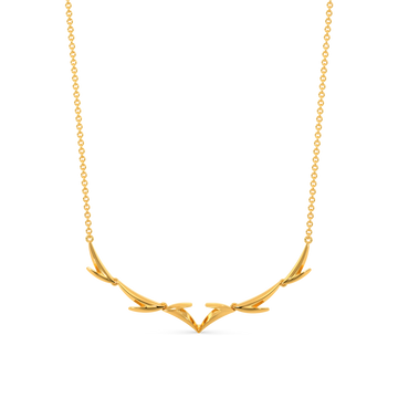 Love Buzz Gold Necklaces