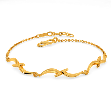 Neo Grunge Gold Bracelets