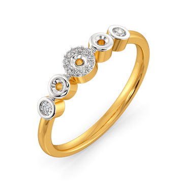 Glitter Bomb Diamond Rings