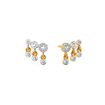 Glitter Bomb Diamond Earrings