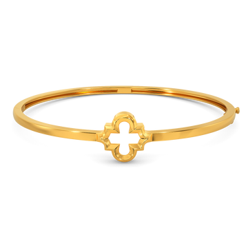 Veiled Vogue Gold Bangles