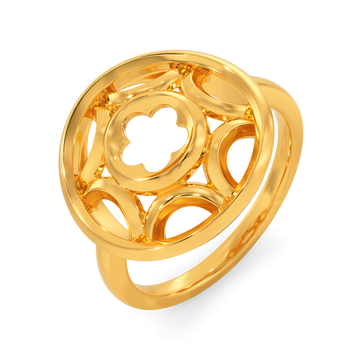 Gothic Luxe Gold Rings