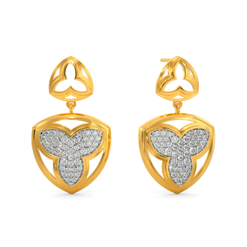 Gothic Fairytale Diamond Earrings
