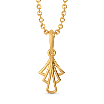 Hemline Grace Gold Pendants