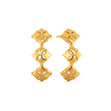 Starlight Harmony Gold Earrings