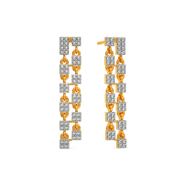 Luminous Links Diamond Earrings