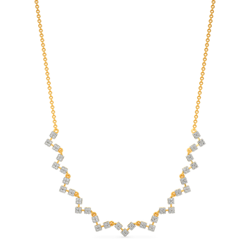Luminous Links Diamond Necklaces