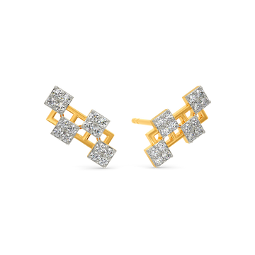 Luminous Links Diamond Earrings