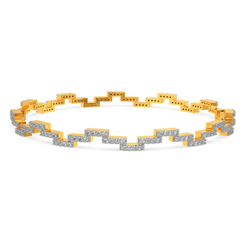 Chain n Chic Diamond Bangles