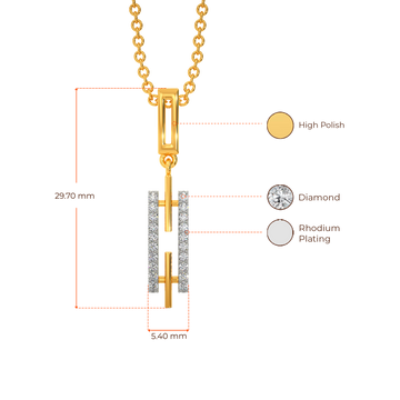 Shearling Diamond Pendants
