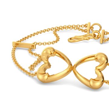 Love Palm Gold Bracelets