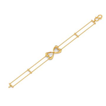 Love Palm Gold Bracelets