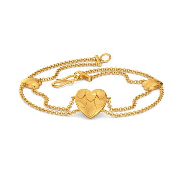 Club of Hearts Gold Bracelets