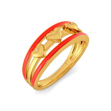 Scarlet Heart Gold Rings