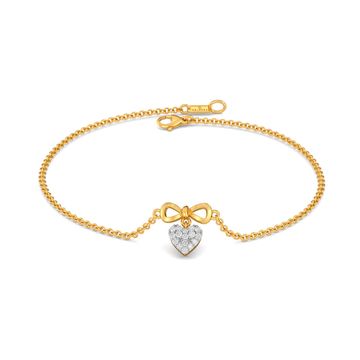 Knotty Hearts Diamond Bracelets