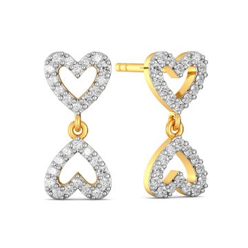 The Bow Story Diamond Earrings