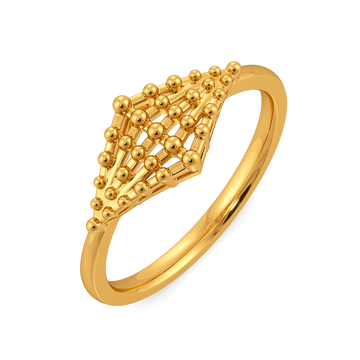 Golden Hour Gold Rings