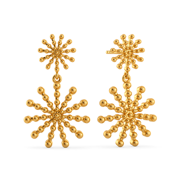 Catch the Light Gold Earrings