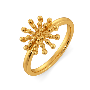 Catch the Light Gold Rings