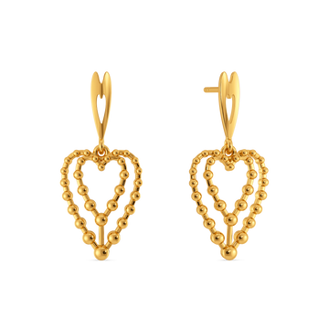 Sunlit Aura Gold Earrings