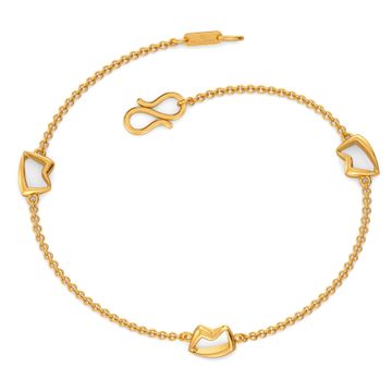 Fedora Finesse Gold Bracelets