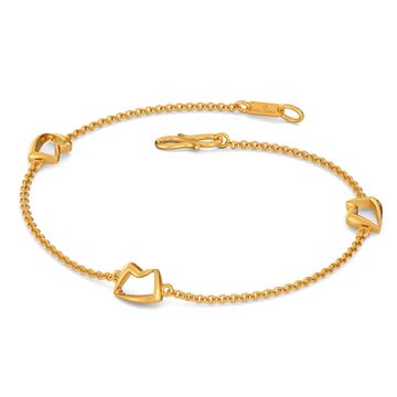 Fedora Finesse Gold Bracelets