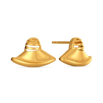 Cloche Call Gold Earrings