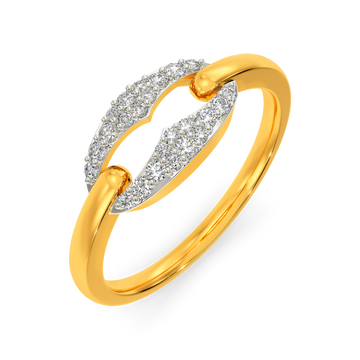 Chainology Diamond Rings