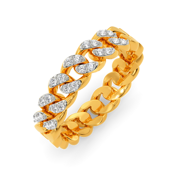 Chain Craze Diamond Rings