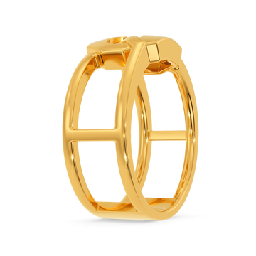 Shades Of Elegance Gold Rings