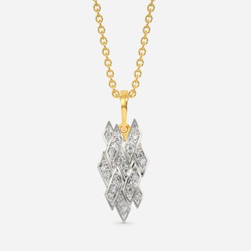 Yearning for Yarns Diamond Pendants