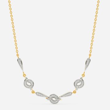 Knitty Gritty Diamond Necklaces