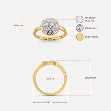 Cable Comfy Diamond Rings