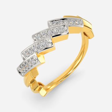 Urbane Knots Diamond Finger Ring