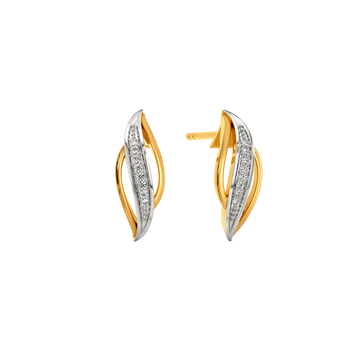 Leaflight Diamond Earrings