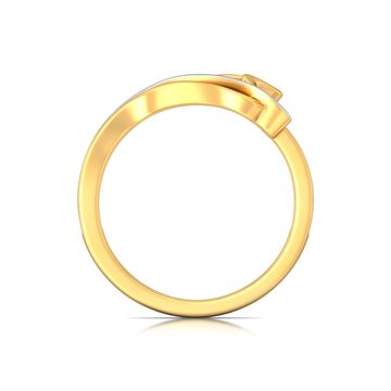 Double Dealing Gold Rings