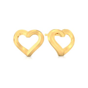 Subtle Signs Gold Earrings