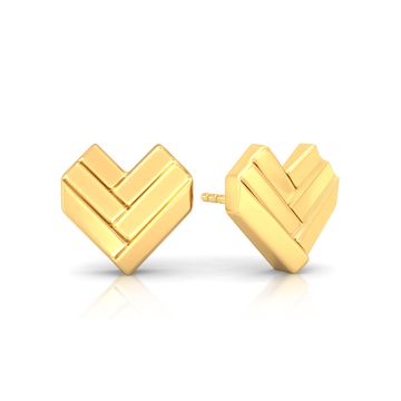 Saint Valentine Gold Earrings