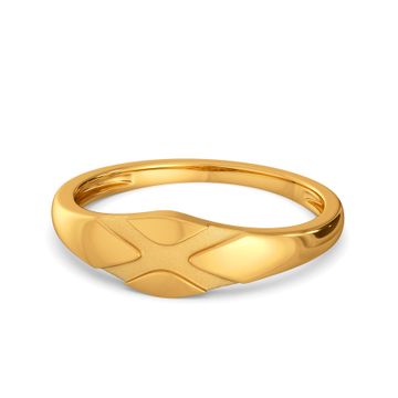 Edgy Essentials Gold Rings