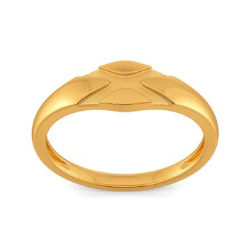 Edgy Essentials Gold Rings