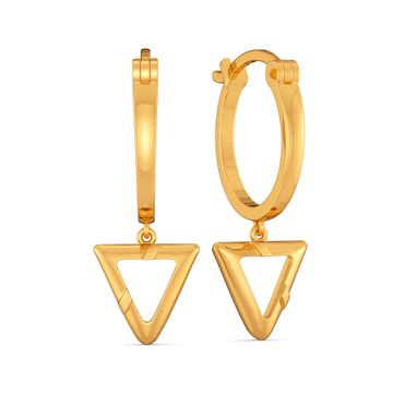 Mod Minimal Gold Earrings
