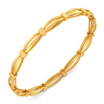 Elegant Edge Gold Bangles