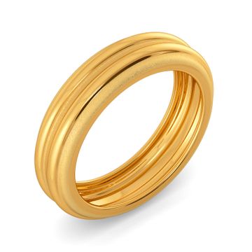 Refined Refresh Gold Rings