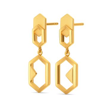 French Flair Gold Earrings