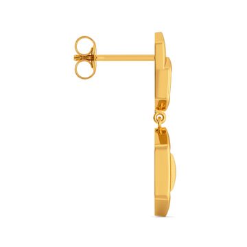 French Flair Gold Earrings